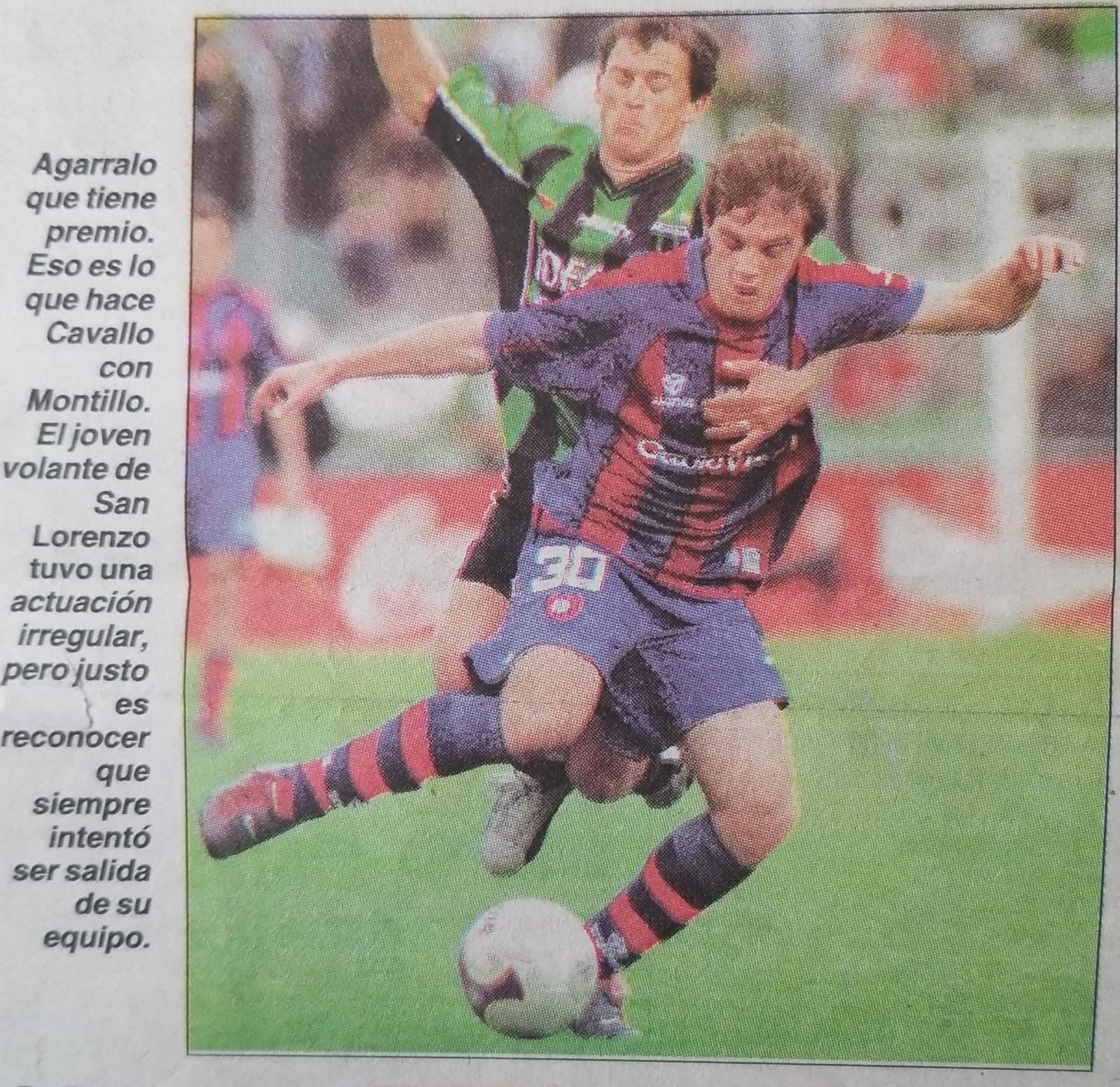 76' · Cambio (Salida) · Montillo, Walter Damián