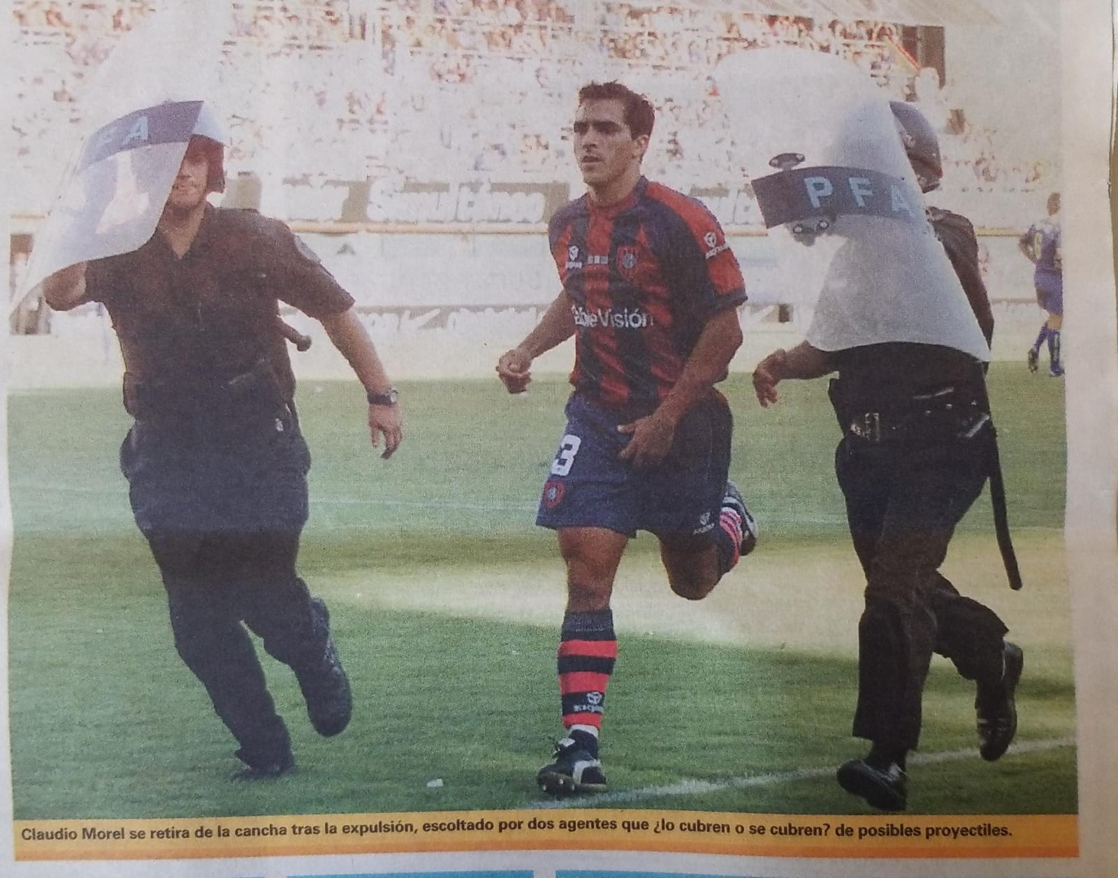Tarjeta Roja — vs Boca Juniors