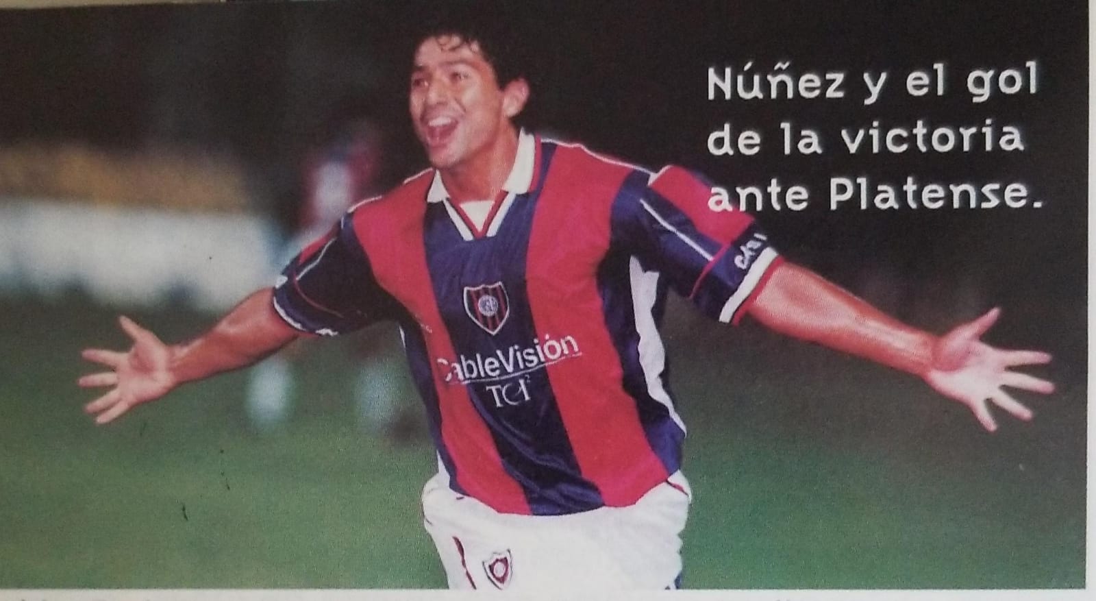 Gol — vs Platense