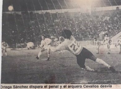 3' · Penal atajado · Ortega Sanchez, Norberto