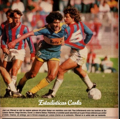 45' · Cambio (Salida) · Ortega Sanchez, Norberto