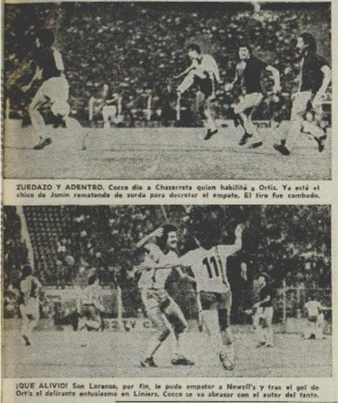 Gol — vs Newell's