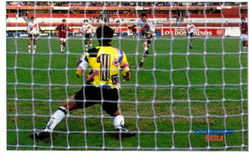 Penal atajado — vs River Plate