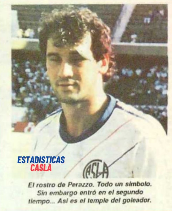 45' · Cambio (Entrada) · Perazzo, Walter Osvaldo