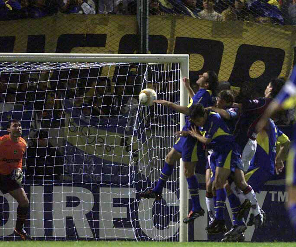 Gol — vs Boca Juniors