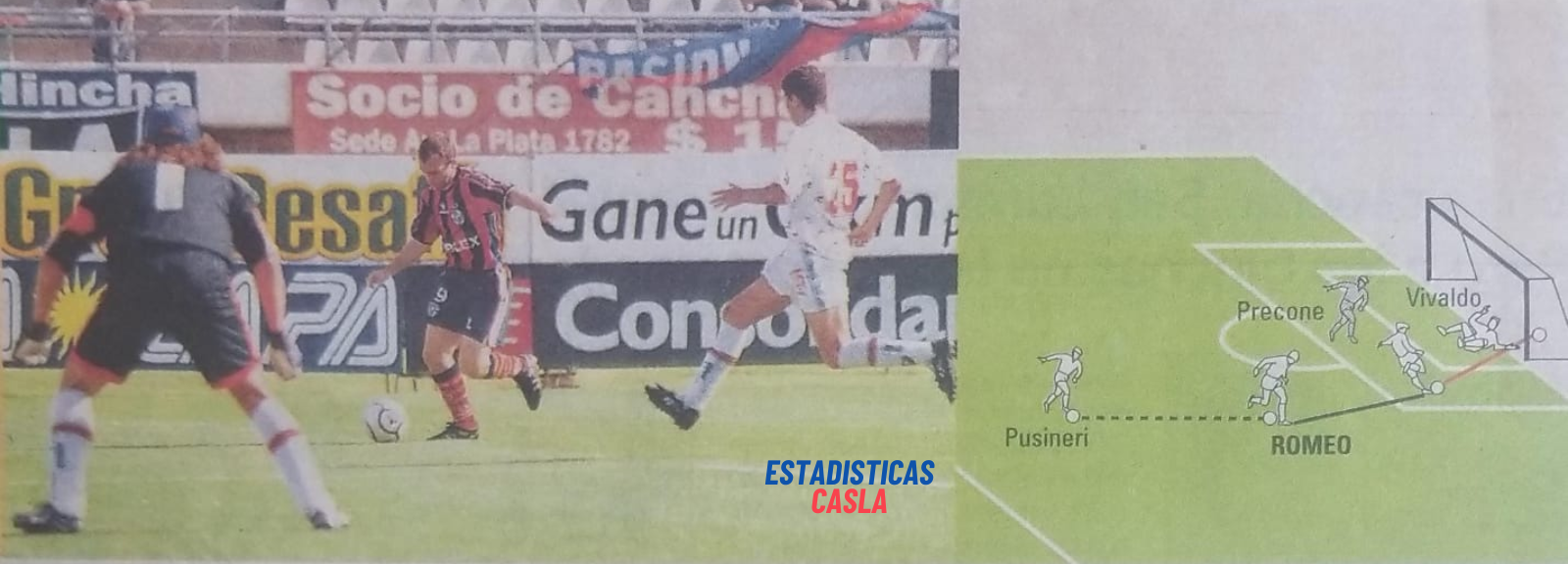 45' · Gol · Romeo, Bernardo Daniel