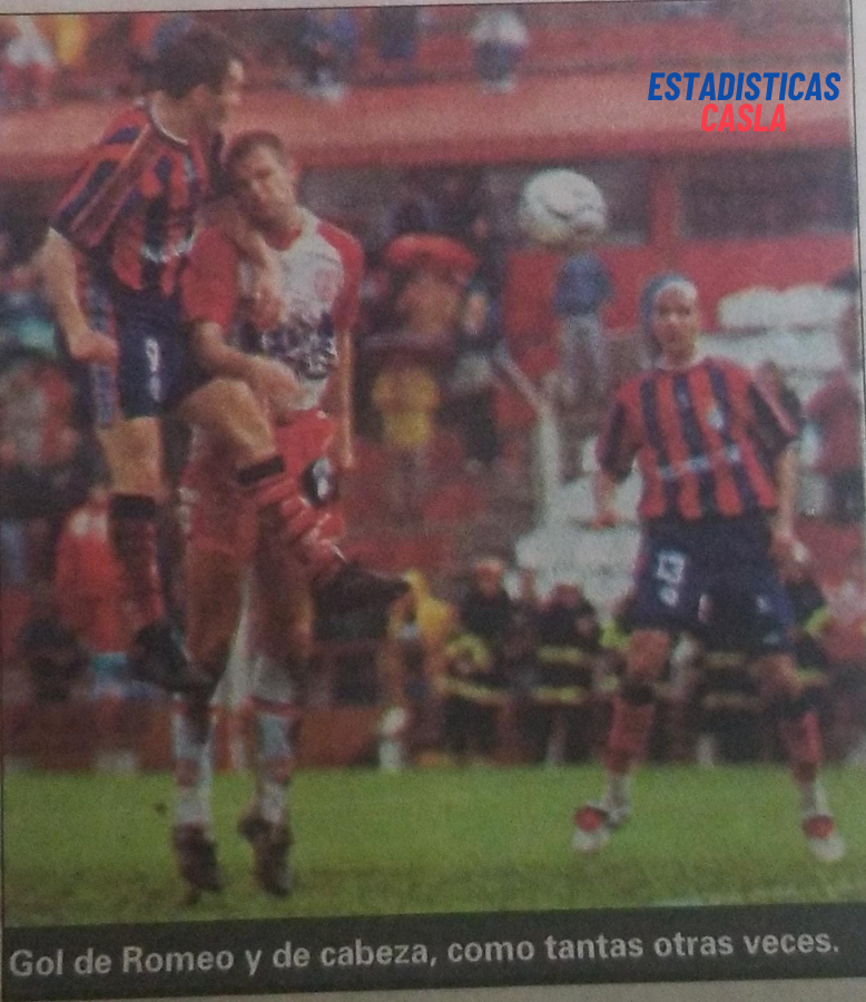 40' · Gol · Romeo, Bernardo Daniel