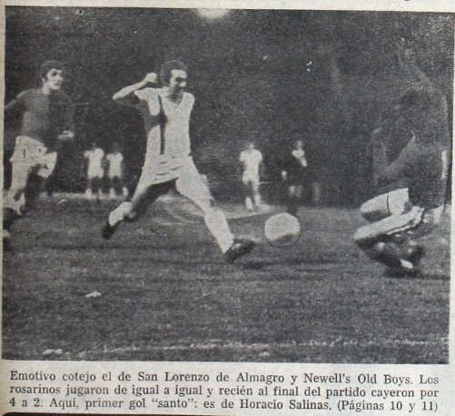 Gol — vs Newell's