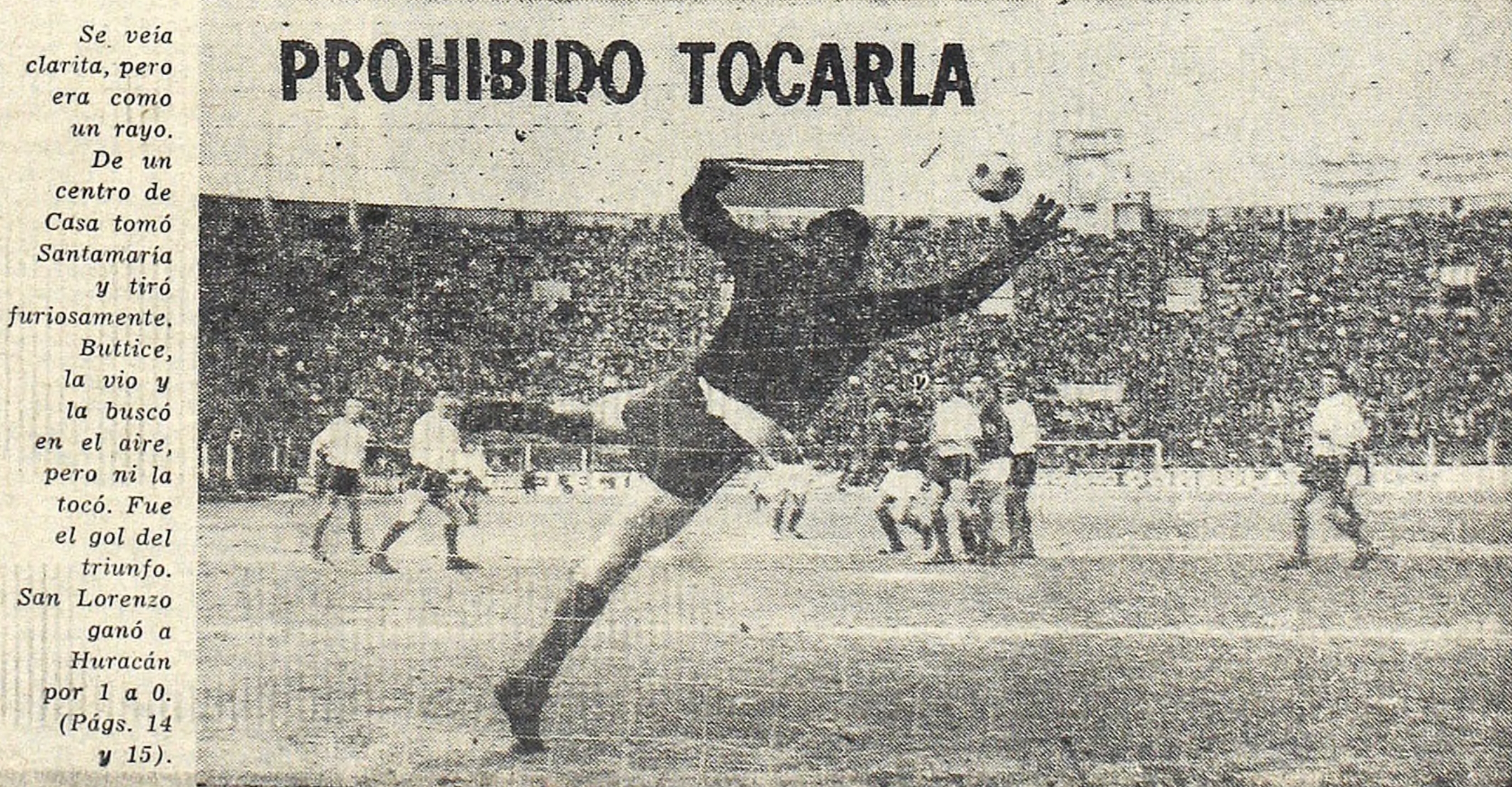Gol — vs Huracán