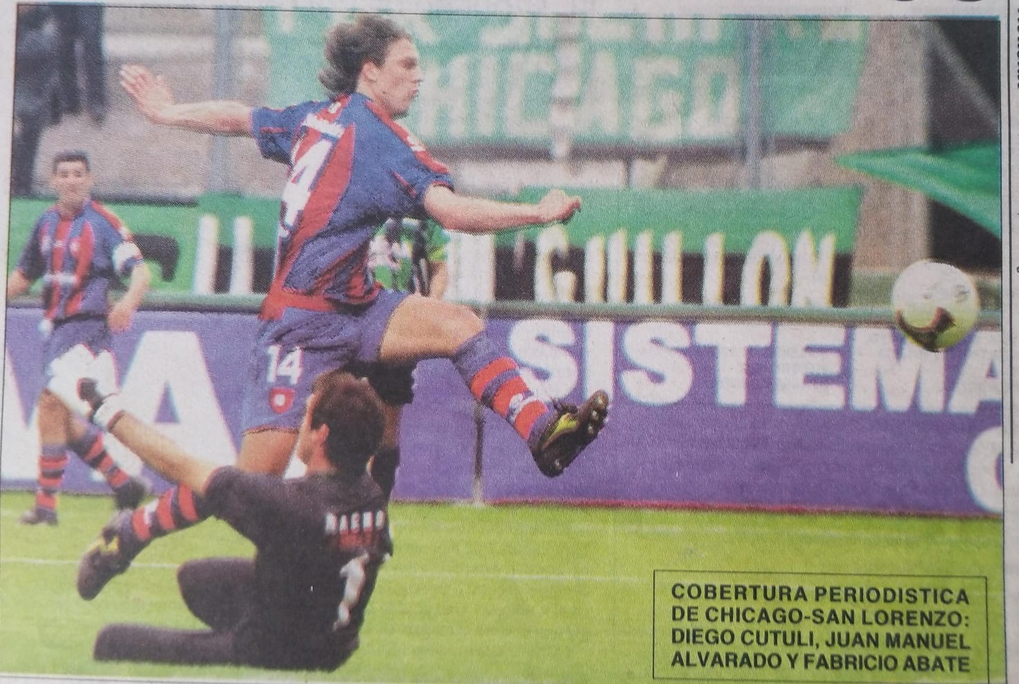 Gol — vs Nueva Chicago