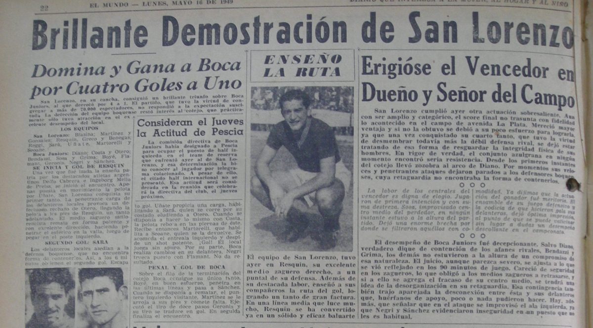 Imagen del partido