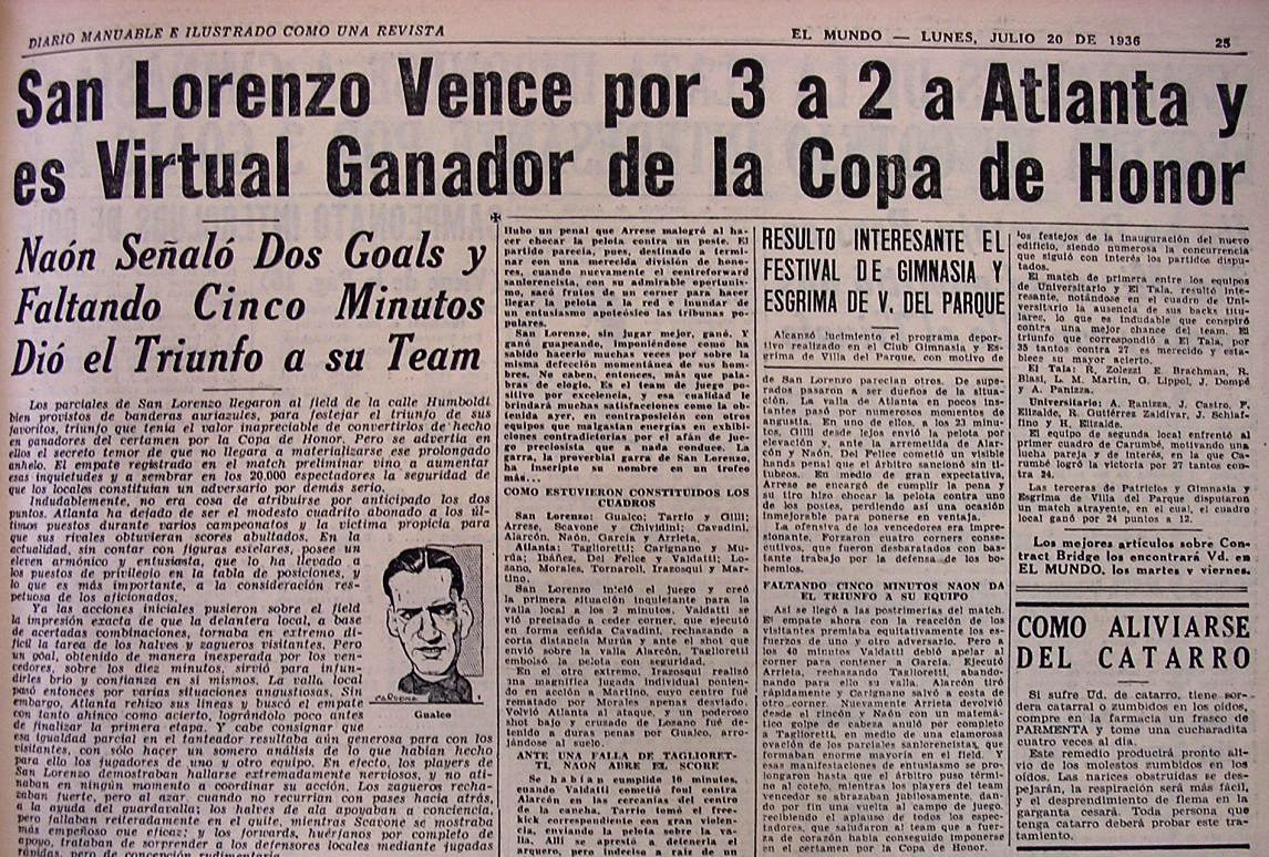 Imagen del partido