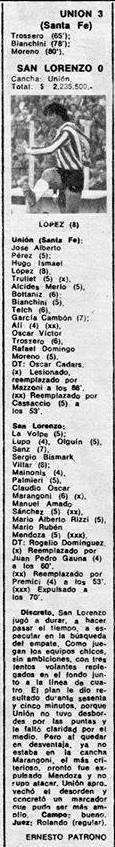 Imagen del partido