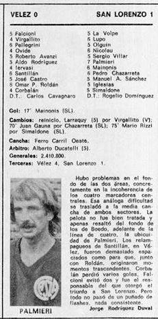Imagen del partido