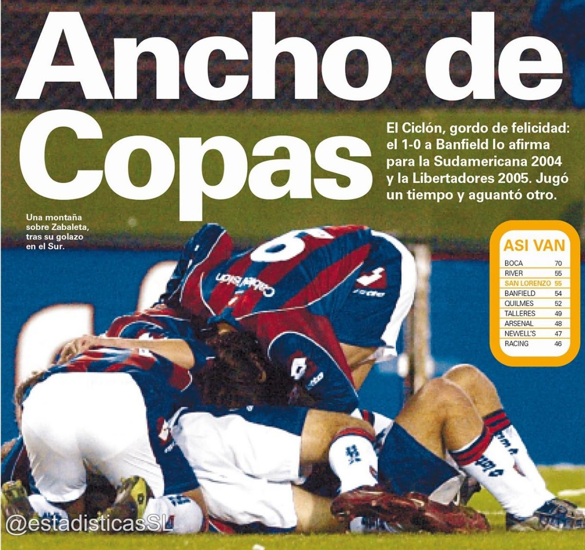 Imagen del partido
