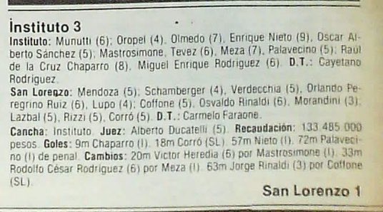 Imagen del partido