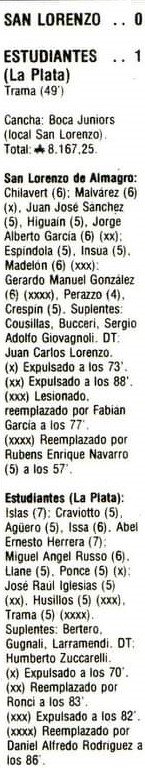 Imagen del partido