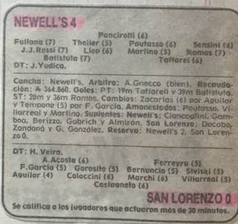 Imagen del partido