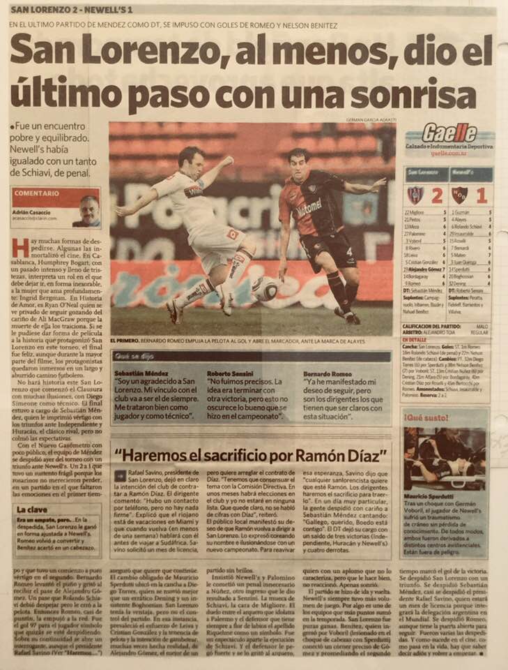 Imagen del partido