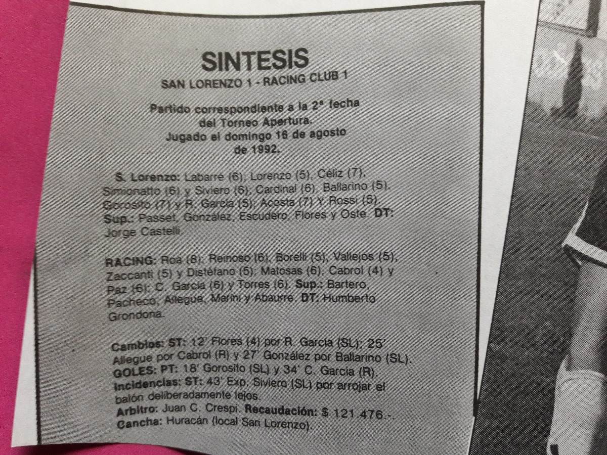 Imagen del partido