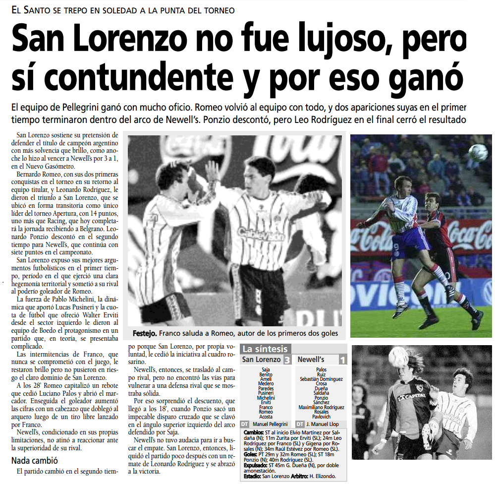 Imagen del partido