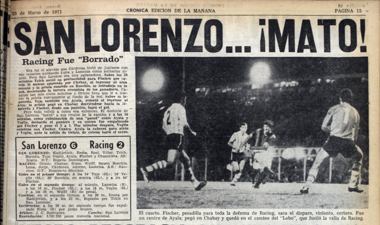 Imagen del partido