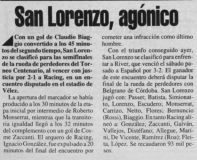 Imagen del partido
