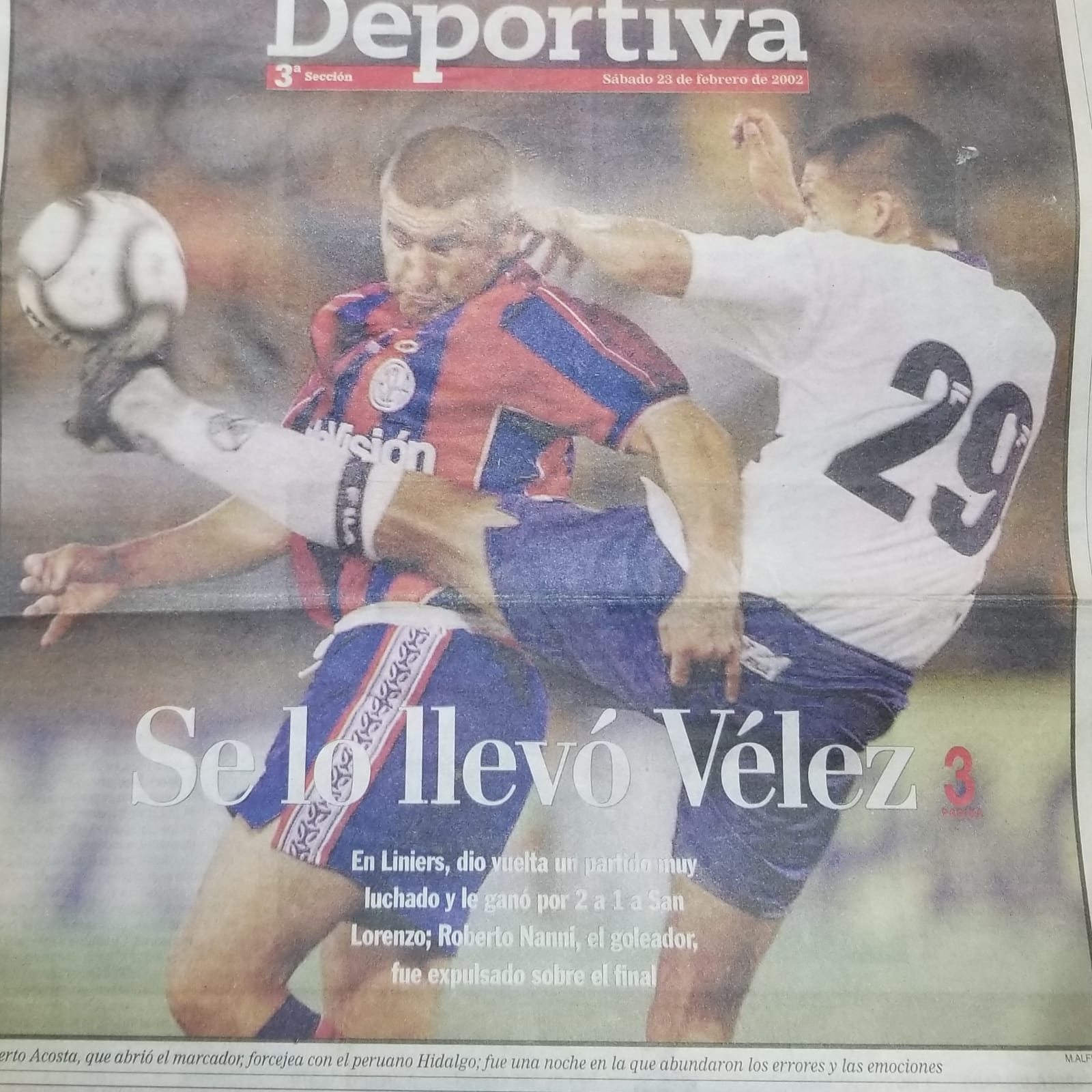 Imagen del partido